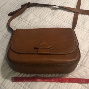 Frye crossbody saddle bag